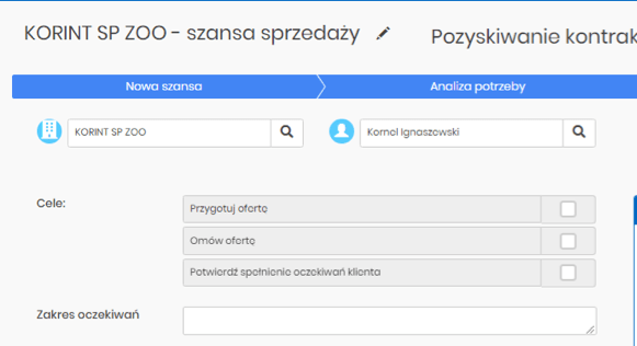 Usprawnianie procesu sprzedazy – cele