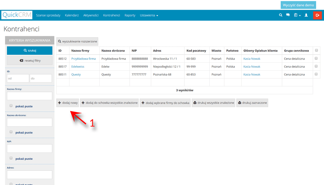 Prosty-system-CRM-dodawanie-kontrahenta
