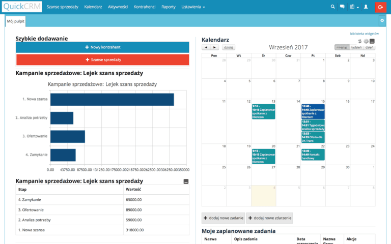 program dla małej firmy