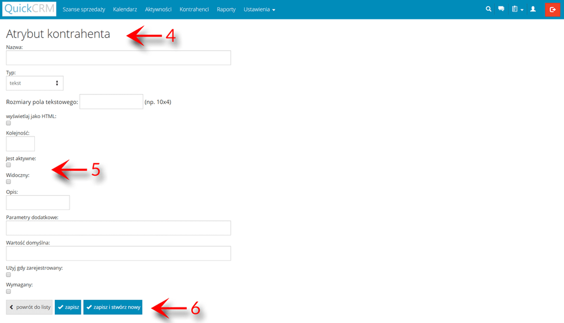 Prosty-system-CRM-tworzenie-atrybutów-kontrahentów