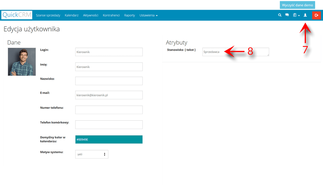 tworzenie własnych atrybutów