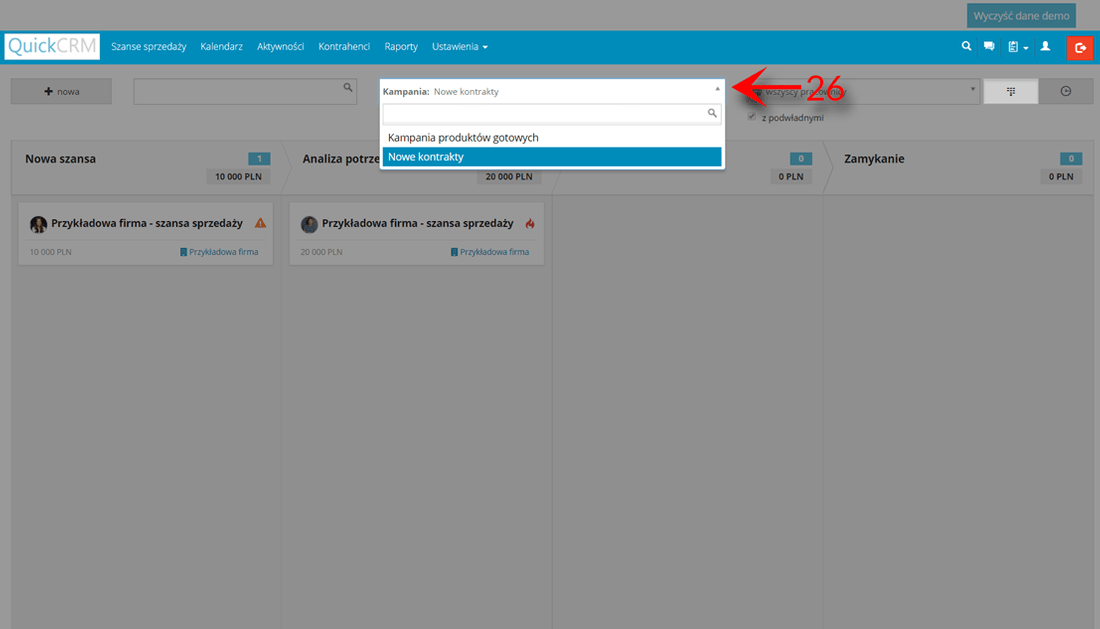 System-CRM-wiele-kampanii-sprzedaży